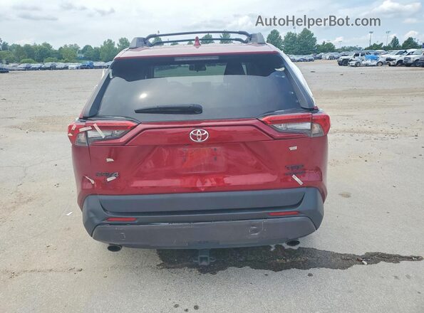 2T3J1RFV9LC088363 2020 TOYOTA RAV4 Maroon Vista trasera