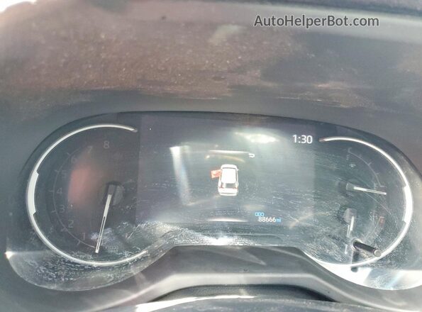 2T3J1RFV9NW264605 2022 TOYOTA RAV4 Черный Вид щитка приборов
