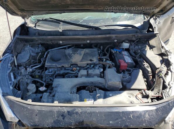 2T3J1RFV9NW264605 2022 TOYOTA RAV4 Черный Вид задней части салона