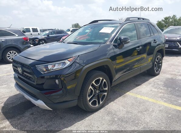 2T3J1RFVXMW156475 2021 TOYOTA RAV4 Black Передня ліва чверть