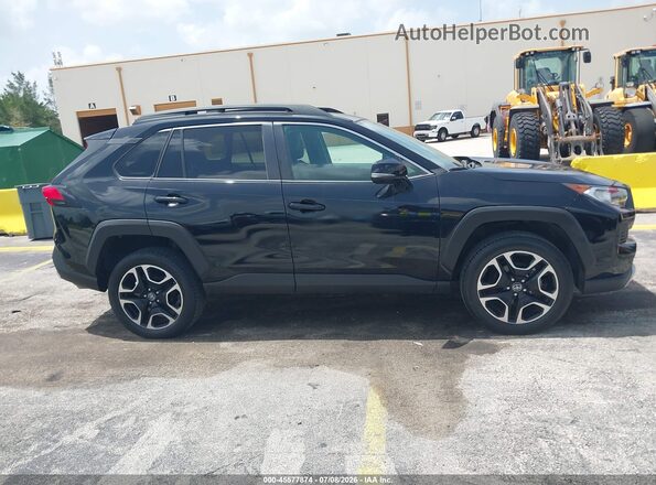2T3J1RFVXMW156475 2021 TOYOTA RAV4 Black Вид задньої частини салону
