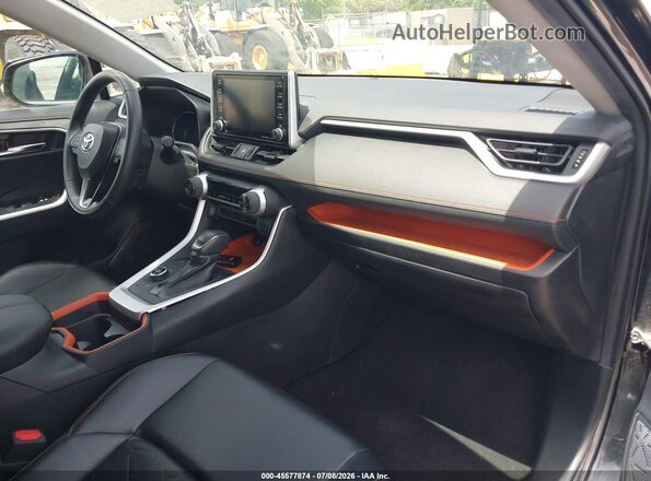 2T3J1RFVXMW156475 2021 TOYOTA RAV4 Black Вид салону спереду