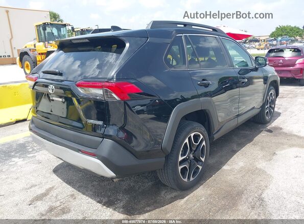 2T3J1RFVXMW156475 2021 TOYOTA RAV4 Black Задня права чверть