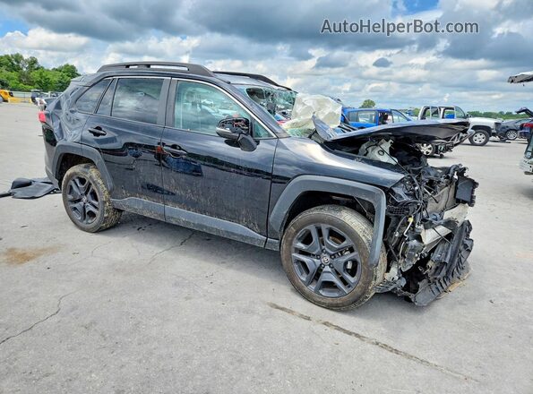 2T3J1RFVXNW257307 2022 TOYOTA RAV4 Черный Передняя правая четверть