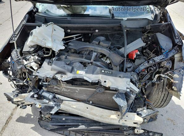 2T3J1RFVXNW257307 2022 TOYOTA RAV4 Черный Вид подкапотного пространства