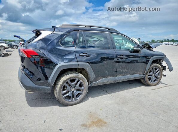 2T3J1RFVXNW257307 2022 TOYOTA RAV4 Черный Задняя правая четверть
