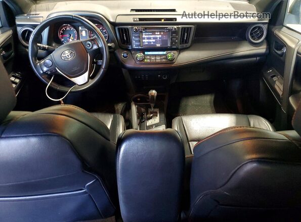 2T3JFREV0GW537100 2016 TOYOTA RAV4 White Vista del salpicadero