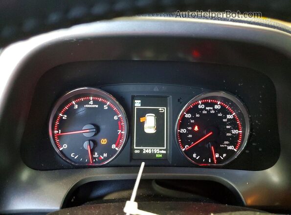 2T3JFREV0GW537100 2016 TOYOTA RAV4 White Vista del cuadro de instrumentos