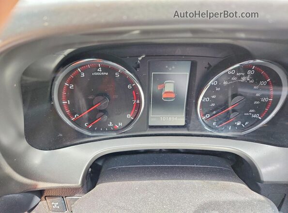 2T3JFREV1GW415118 2016 TOYOTA RAV4 Silver Вид щитка приладів