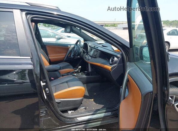 2T3JFREV1GW523464 2016 TOYOTA RAV4 Black Vista interior delantera