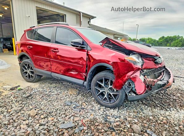 2T3JFREV2JW761508 2018 TOYOTA RAV4 Red Przód prawy