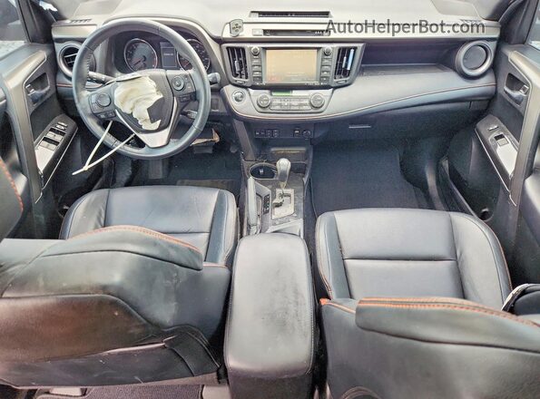 2T3JFREV2JW761508 2018 TOYOTA RAV4 Red Widok deski rozdzielczej