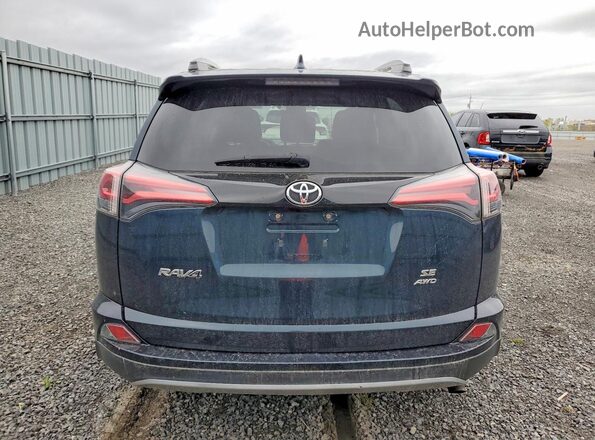 2T3JFREV2JW824896 2018 TOYOTA RAV4 Синий Вид сзади