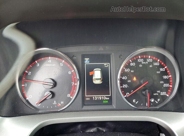2T3JFREV2JW824896 2018 TOYOTA RAV4 Синий Вид щитка приборов