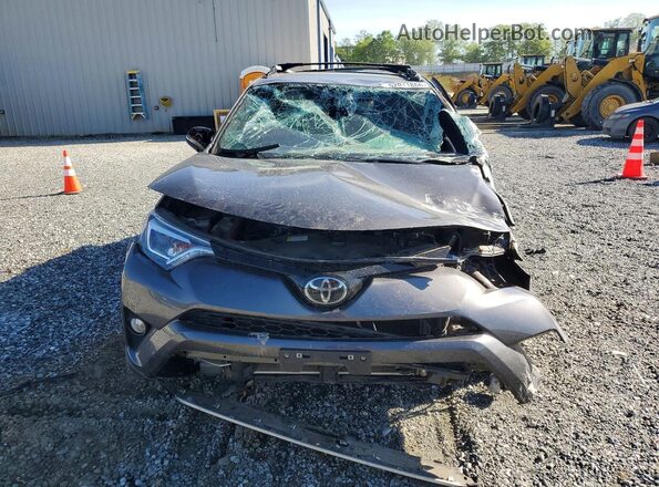 2T3JFREV3HW584476 2017 TOYOTA RAV4 Gray Widok z przodu