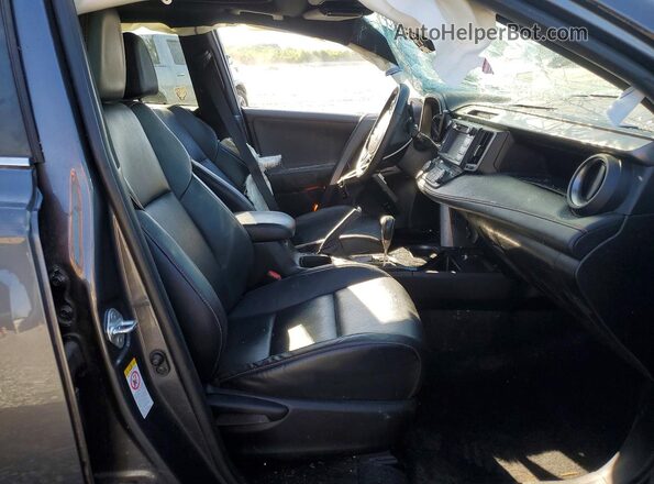 2T3JFREV3HW584476 2017 TOYOTA RAV4 Gray Widok wnętrza z przodu