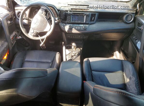 2T3JFREV3HW584476 2017 TOYOTA RAV4 Gray Widok deski rozdzielczej