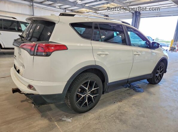 2T3JFREV4GW423438 2016 TOYOTA RAV4 Белый Задняя правая четверть