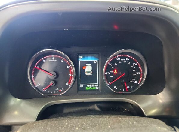 2T3JFREV4GW423438 2016 TOYOTA RAV4 Белый Вид щитка приборов