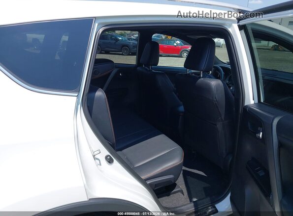 2T3JFREV4GW506920 2016 TOYOTA RAV4 White Vista de la etiqueta del VIN