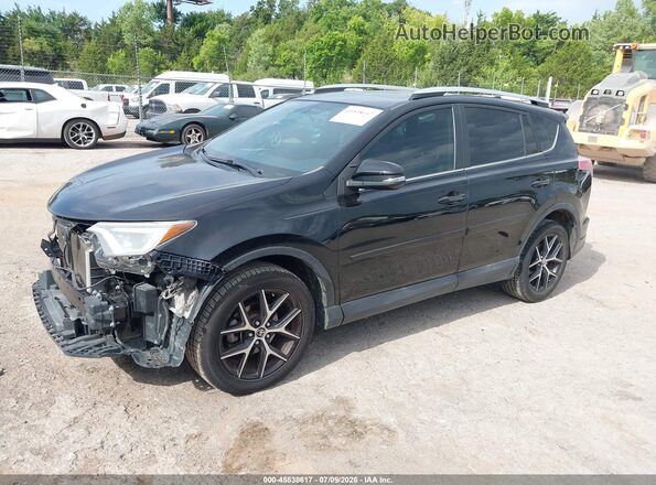 2T3JFREV4GW516461 2016 TOYOTA RAV4 Black Vista tres cuartos delantera izquierda