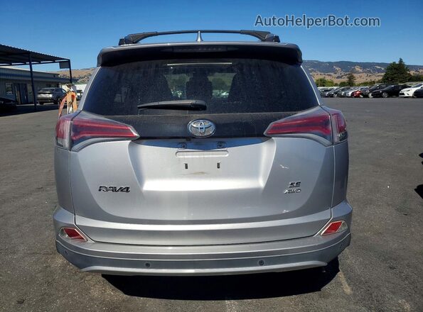 2T3JFREV5GW440927 2016 TOYOTA RAV4 Silver Вид ззаду