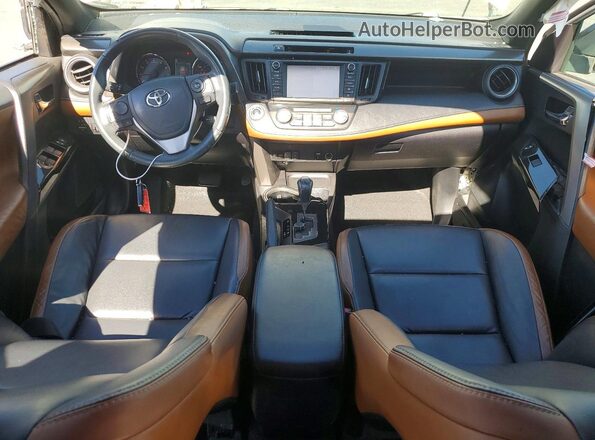 2T3JFREV5GW440927 2016 TOYOTA RAV4 Silver Вид панелі приладів