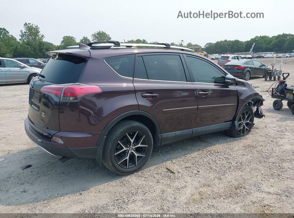 2T3JFREV5HW585838 2017 TOYOTA RAV4 Purple Tył prawy