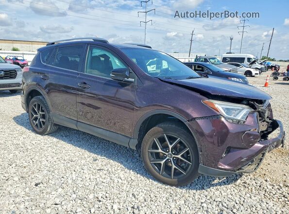 2T3JFREV5JW837500 2018 TOYOTA RAV4 Maroon Delantero derecho