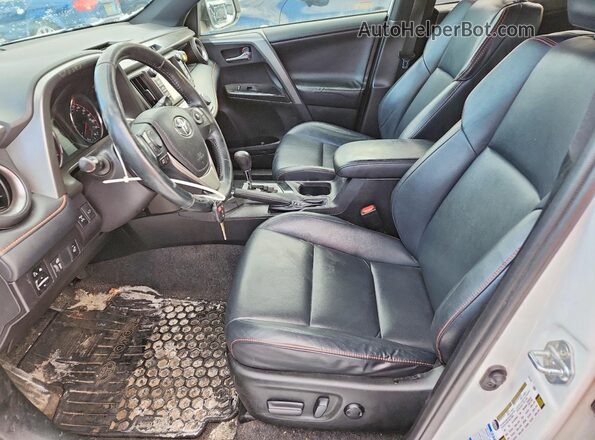 2T3JFREV7GW428522 2016 TOYOTA RAV4 White Vista interior delantera