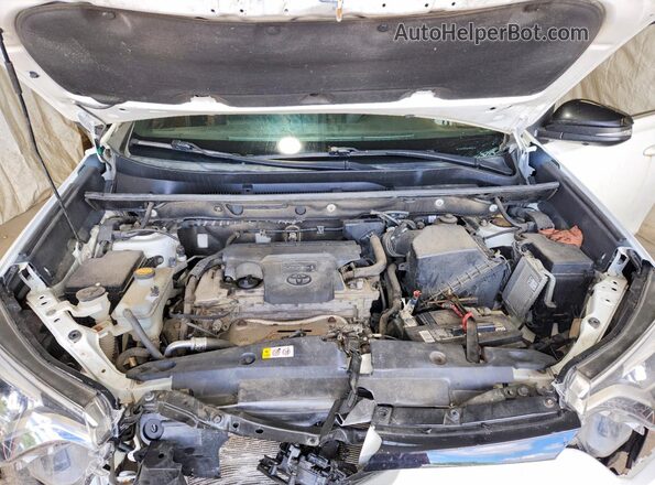 2T3JFREV8GW498448 2016 TOYOTA RAV4 White Widok komory silnika