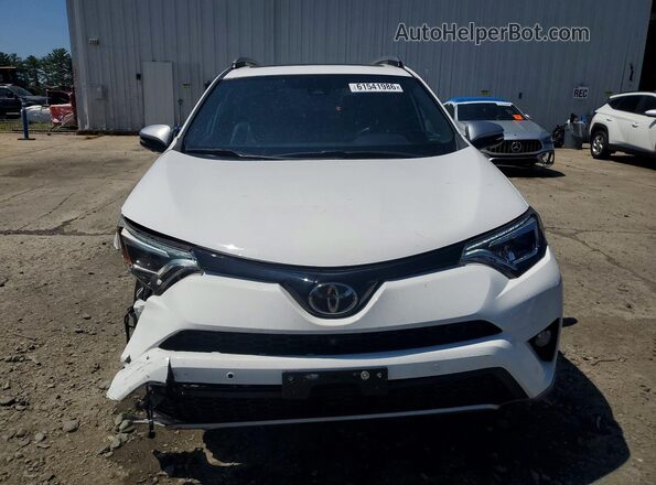 2T3JFREV8JW856221 2018 TOYOTA RAV4 White Widok z przodu