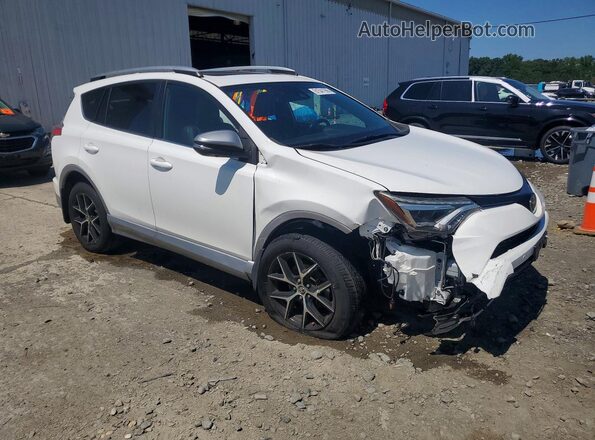 2T3JFREV8JW856221 2018 TOYOTA RAV4 White Przód prawy