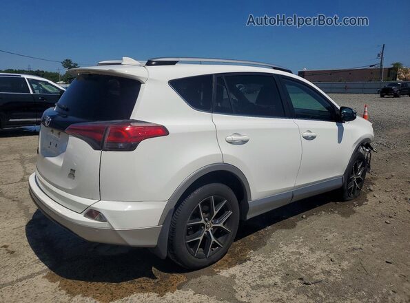 2T3JFREV8JW856221 2018 TOYOTA RAV4 White Tył prawy