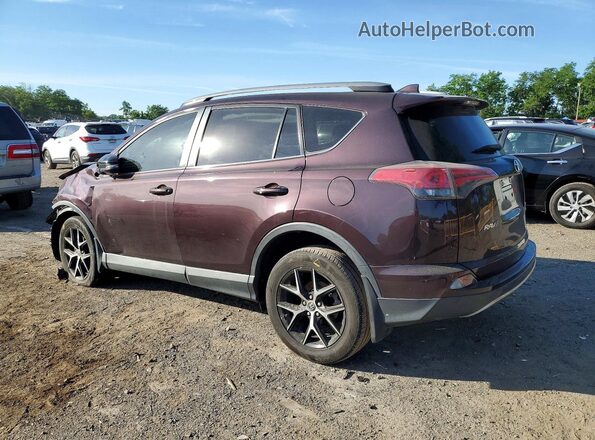 2T3JFREV9HW602026 2017 TOYOTA RAV4 Purple Tył lewy