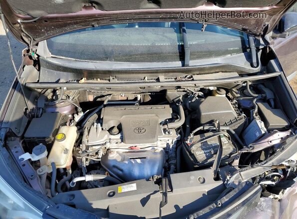 2T3JFREV9HW602026 2017 TOYOTA RAV4 Purple Widok komory silnika