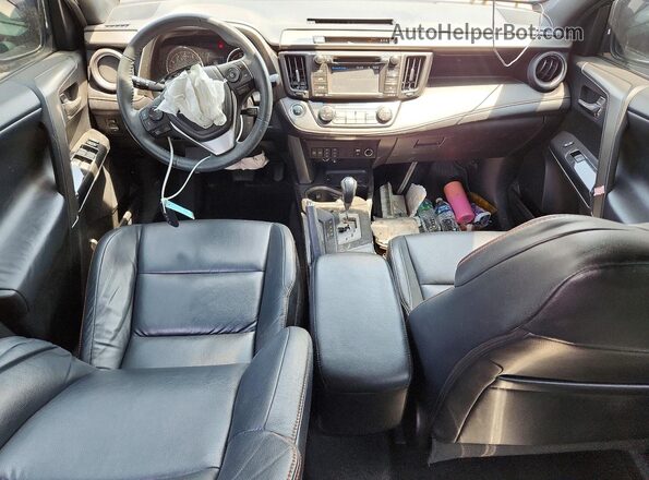 2T3JFREV9HW602026 2017 TOYOTA RAV4 Purple Widok deski rozdzielczej