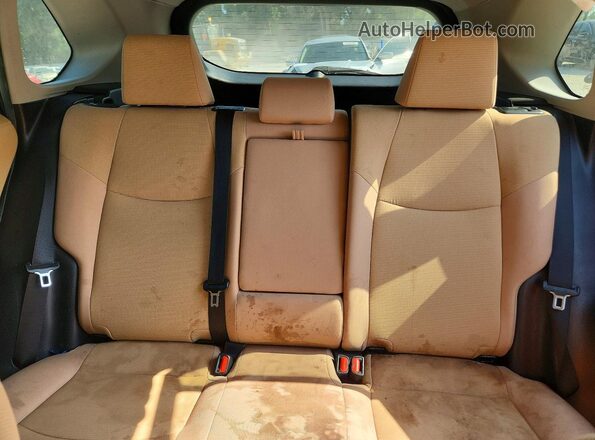 2T3K1RFV1KW011620 2019 TOYOTA RAV4 Black Rear seats view