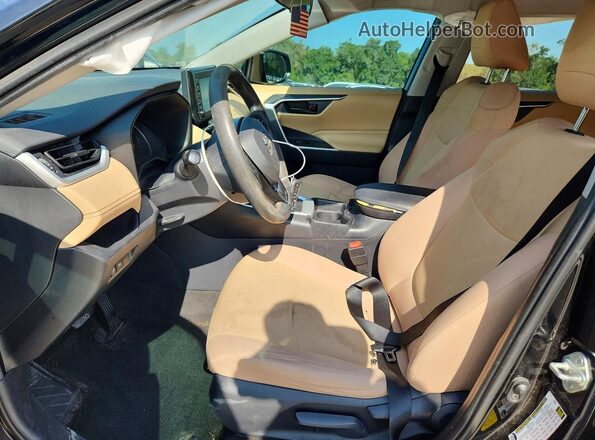 2T3K1RFV1KW011620 2019 TOYOTA RAV4 Black Front interior view