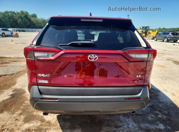 2T3K1RFV3KW049222 2019 TOYOTA RAV4 Red Vista trasera