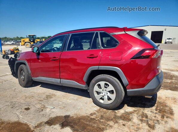 2T3K1RFV3KW049222 2019 TOYOTA RAV4 Red Trasero izquierdo