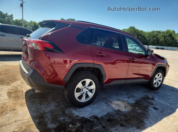 2T3K1RFV3KW049222 2019 TOYOTA RAV4 Red Trasero derecho