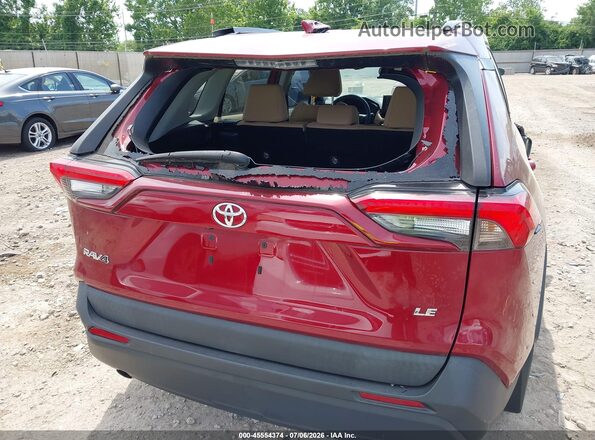 2T3K1RFV4KW052002 2019 TOYOTA RAV4 Red 