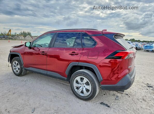 2T3K1RFV4MW103758 2021 TOYOTA RAV4 Red Trasero izquierdo