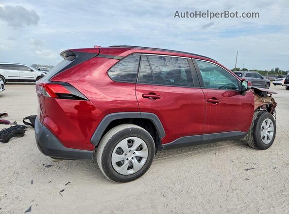 2T3K1RFV4MW103758 2021 TOYOTA RAV4 Red Trasero derecho