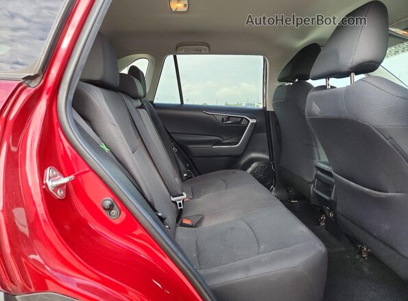 2T3K1RFV4MW103758 2021 TOYOTA RAV4 Red Vista interior trasera