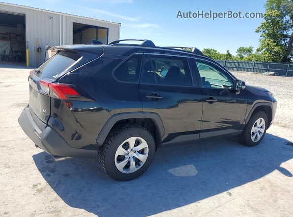 2T3K1RFV5KW021681 2019 TOYOTA RAV4 Black Հետևի աջ
