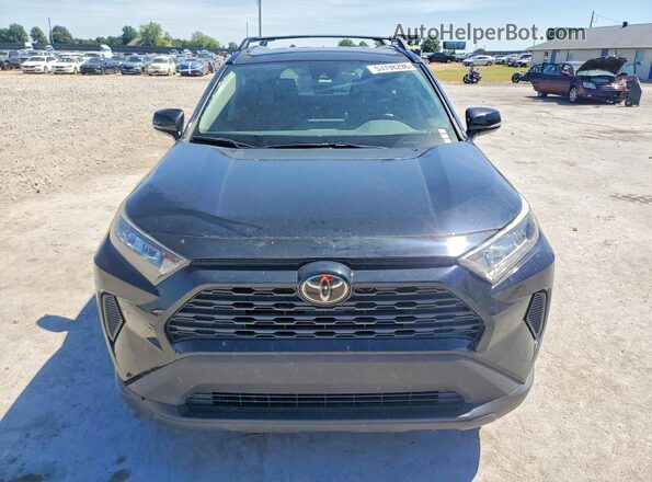 2T3K1RFV5KW021681 2019 TOYOTA RAV4 Black Դիմացի տեսք