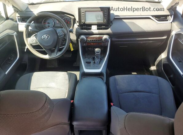 2T3K1RFV5KW021681 2019 TOYOTA RAV4 Black Առջևի վահանակի տեսք