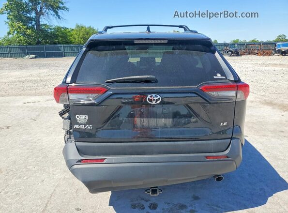 2T3K1RFV5KW021681 2019 TOYOTA RAV4 Black Հետևի տեսք